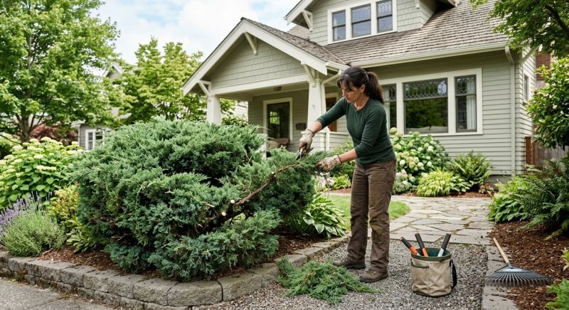 Bush Pruning in Aiken, SC