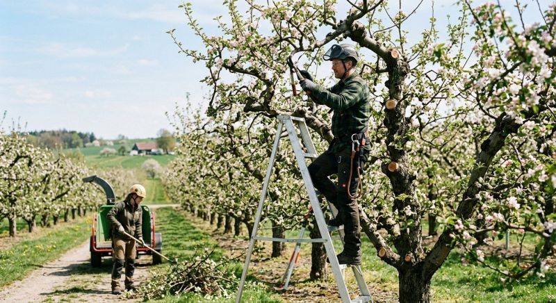Apple Tree Pruning in San Jose, CA