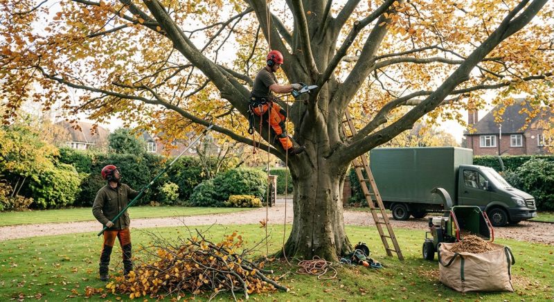Beech Tree Pruning in San Jose, CA
