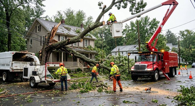 Emergency Tree Removal in Bucks County, PA