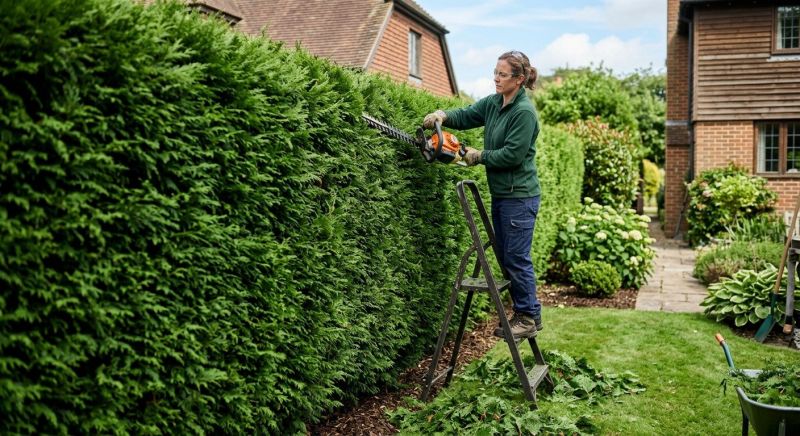 Evergreen Hedge Trimming in Aiken, SC